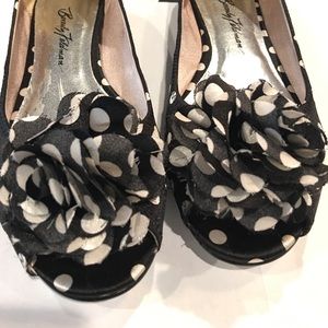 Polka Dot designer flats - so cute!